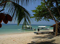 Standstrand auf Negros · Urlaub Philippinen · Easy Diving & Beach Resort 