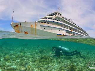 Lucky Forever Wreck · Tauchen Cagayan Island 