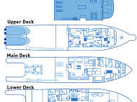 Deckplan MV Argo · Liveaboard Cocos Island 