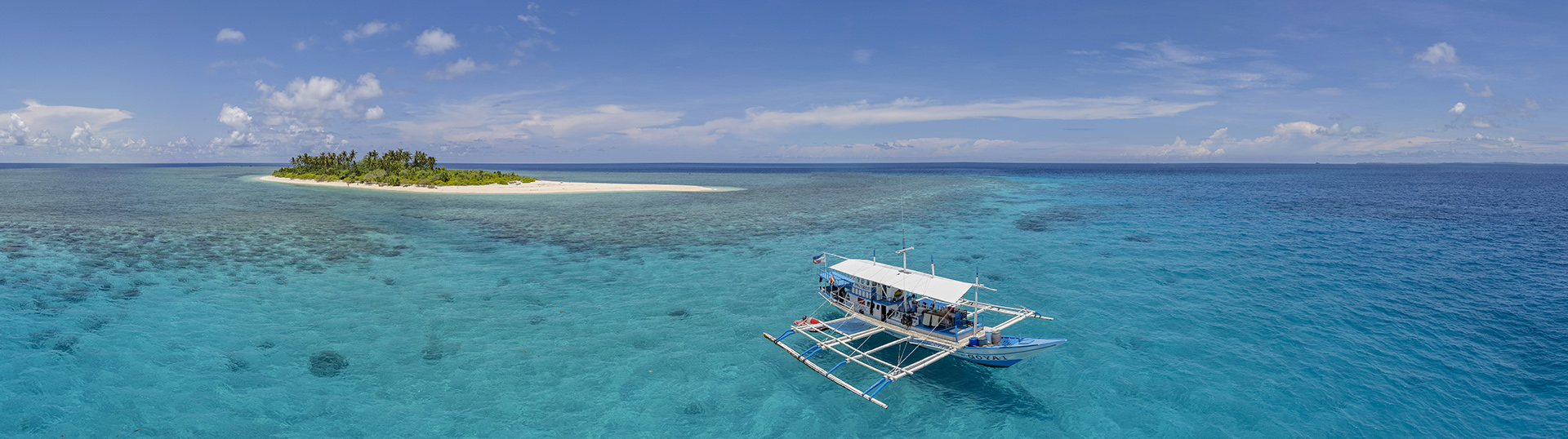 Tauchsafaris Cagayan · Safariboot Goya an Bonbon Island 