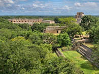 Maya-Stadt Uxmal auf Yucatán 